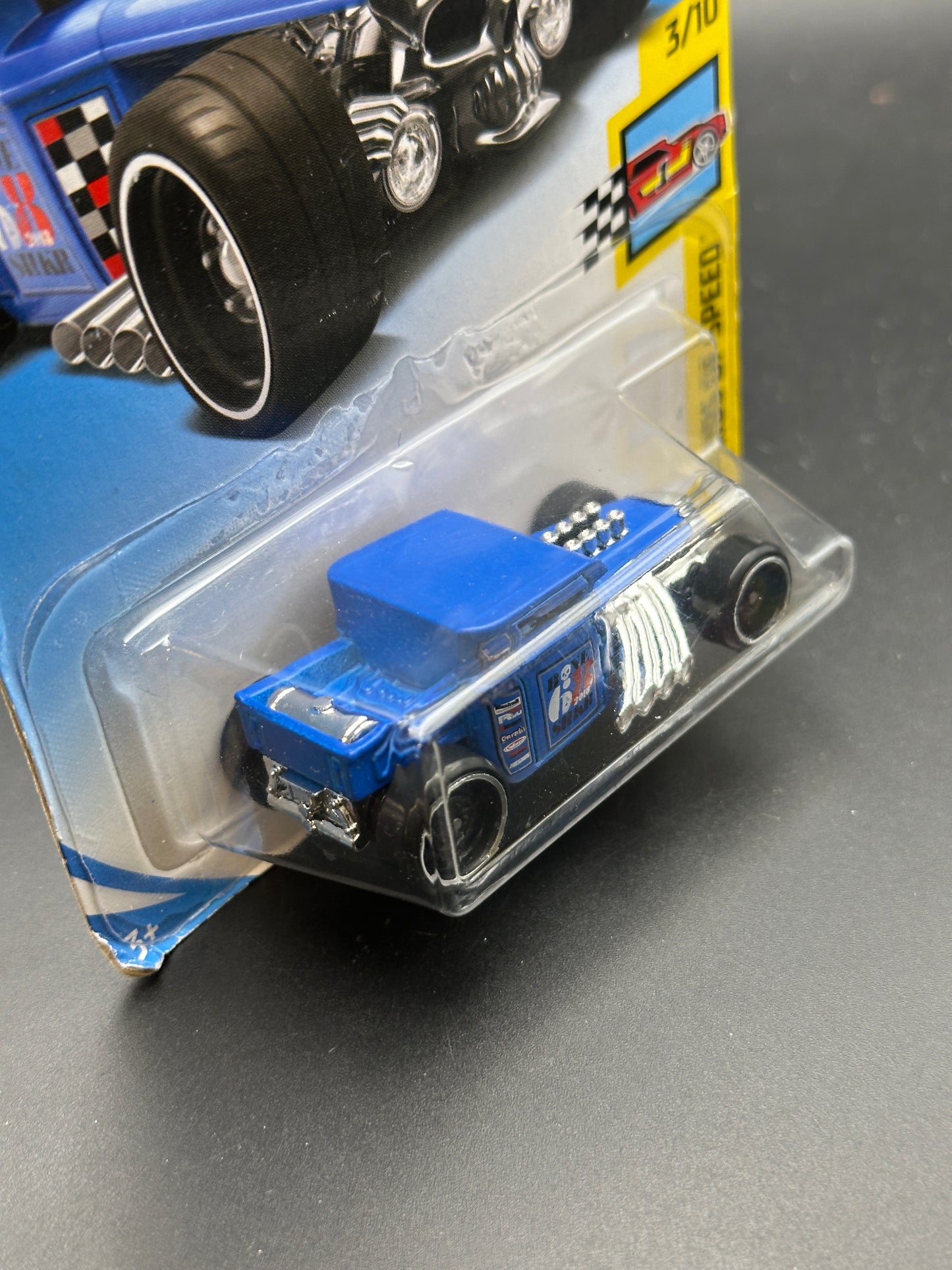HOT WHEELS - BONE SHAKER (2018) - HW LEGENDS OF SPEED 3/10