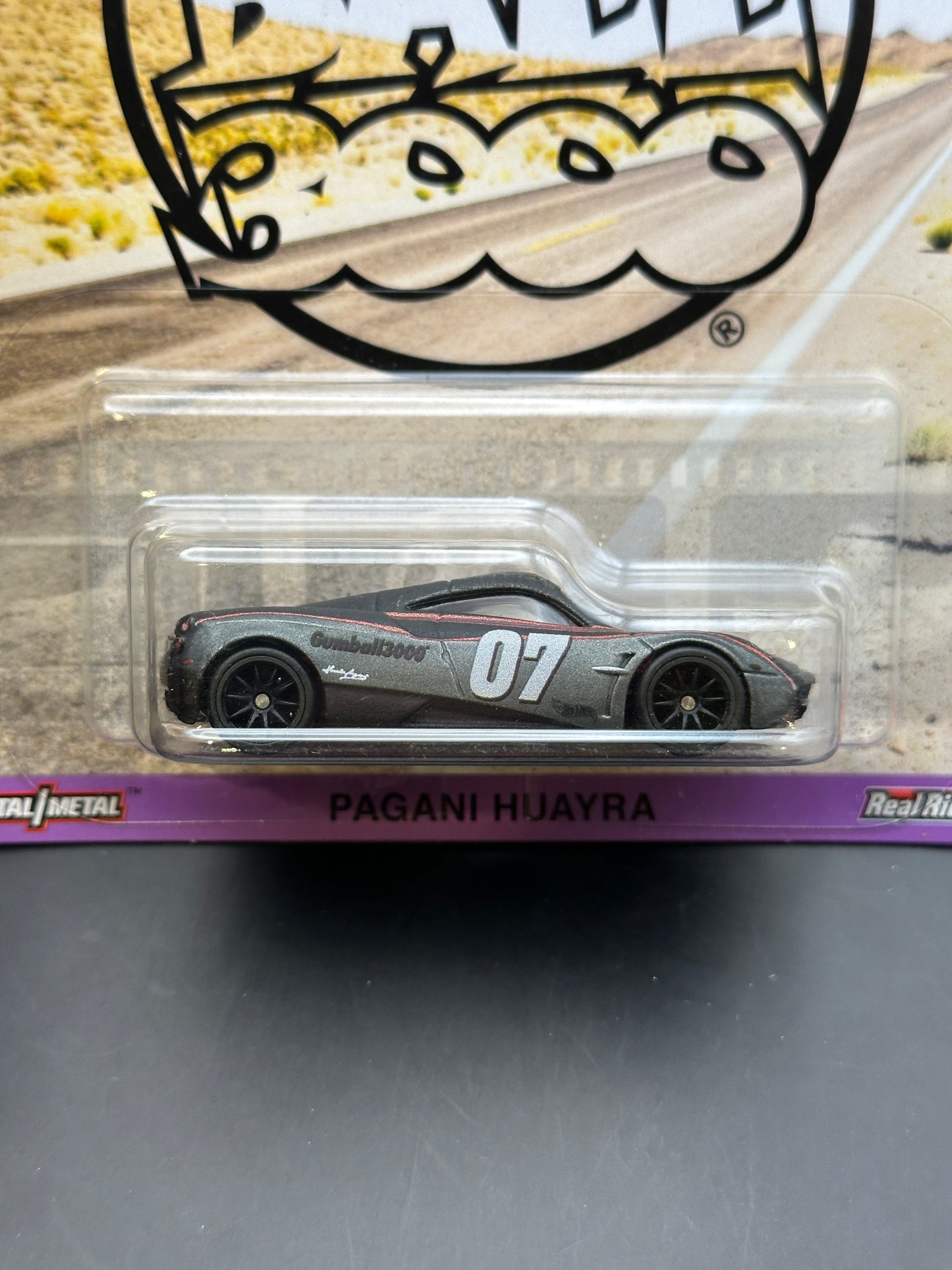 HOT WHEELS - PAGANI HUAYRA (2020) - REPLICA ENTERTAINMENT GUMBALL 3000