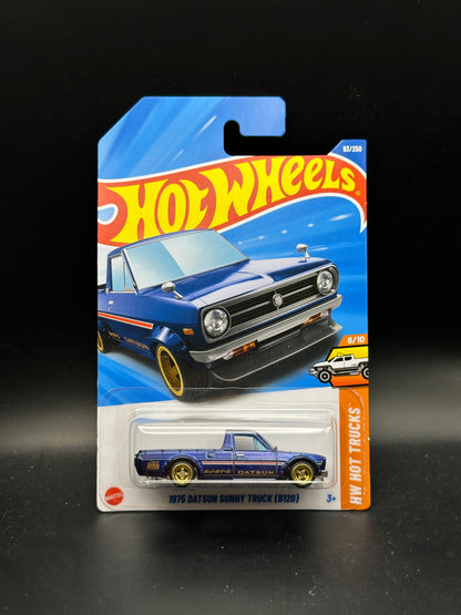 HOT WHEELS - 1975 DATSUN SUNNY TRUCK (B120) (2025) - HW HOT TRUCKS 6/10 - SUPER TREASURE HUNT