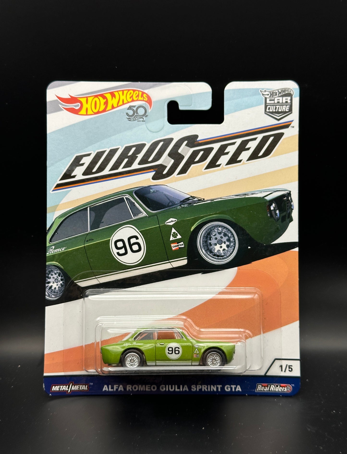 HOT WHEELS - ALFA ROMEO GIULIA SPRINT GTA (2018) - CAR CULTURE - EURO SPEED 1/5