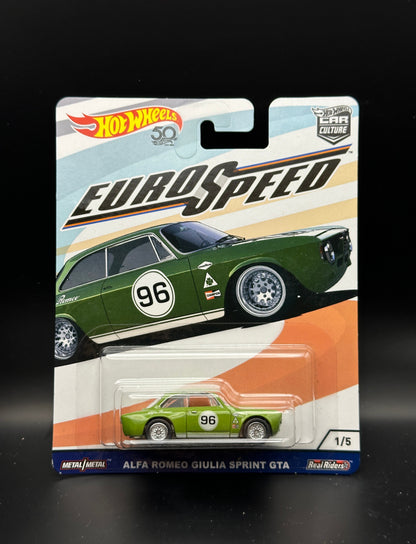 HOT WHEELS - ALFA ROMEO GIULIA SPRINT GTA (2018) - CAR CULTURE - EURO SPEED 1/5