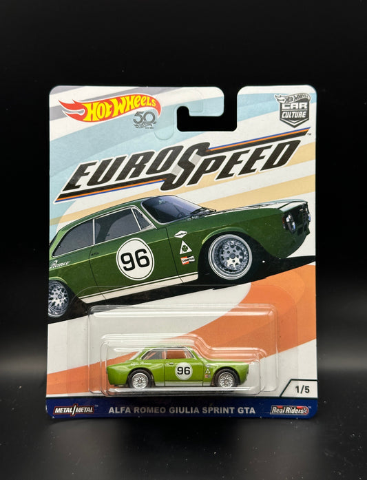 HOT WHEELS - ALFA ROMEO GIULIA SPRINT GTA (2018) - CAR CULTURE - EURO SPEED 1/5