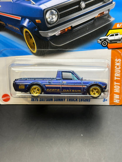 HOT WHEELS - 1975 DATSUN SUNNY TRUCK (B120) (2025) - HW HOT TRUCKS 6/10 - SUPER TREASURE HUNT