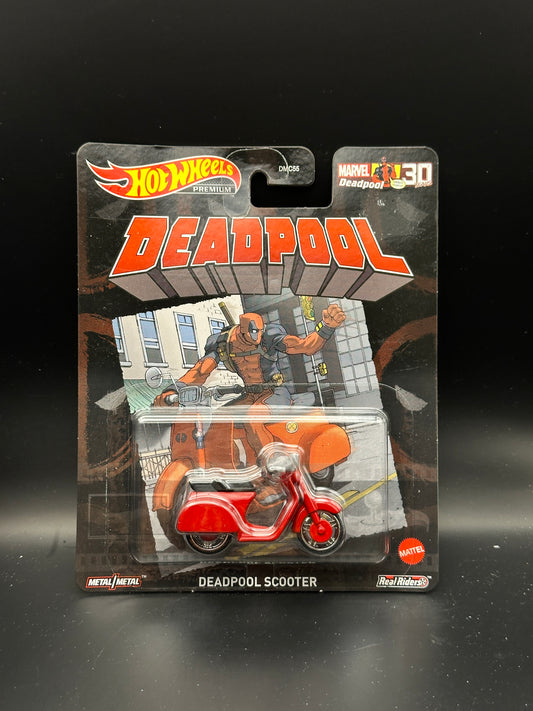 HOT WHEELS - DEADPOOL SCOOTER (2021) - REPLICA ENTERTAINMENT DEADPOOL