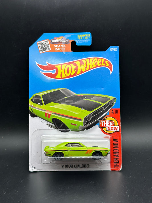 HOT WHEELS - 71 DODGE CHALLENGER (2016) - HW THEN AND NOW 4/10