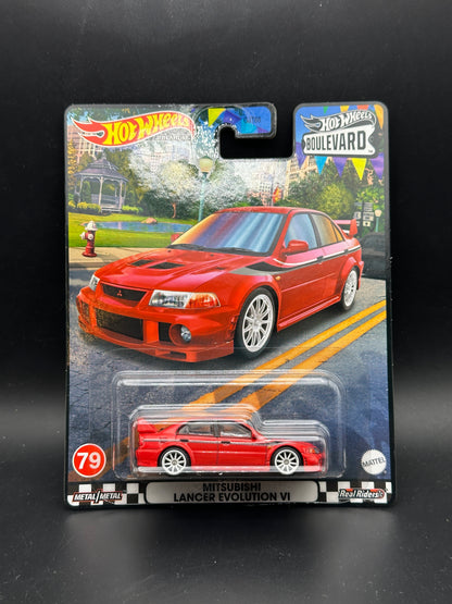 HOT WHEELS - MITSUBISHI LANCER EVOLUTION VI (2023) - HW BOULEVARD #79