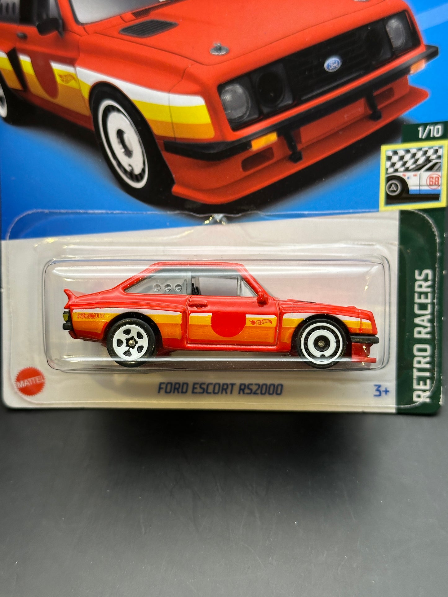HOT WHEELS - FORD ESCORT RS2000 (2023) - HW RETRO RACERS 1/10