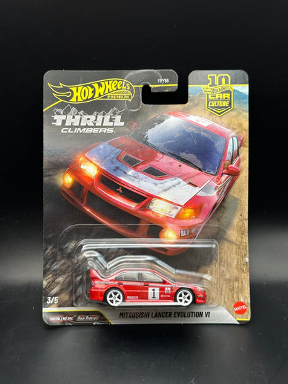 IMPORT - HOT WHEELS - MITSUBISHI LANCER EVOLUTION VI (2026) - CAR CULTURE - THRILL CLIMBERS 3/5