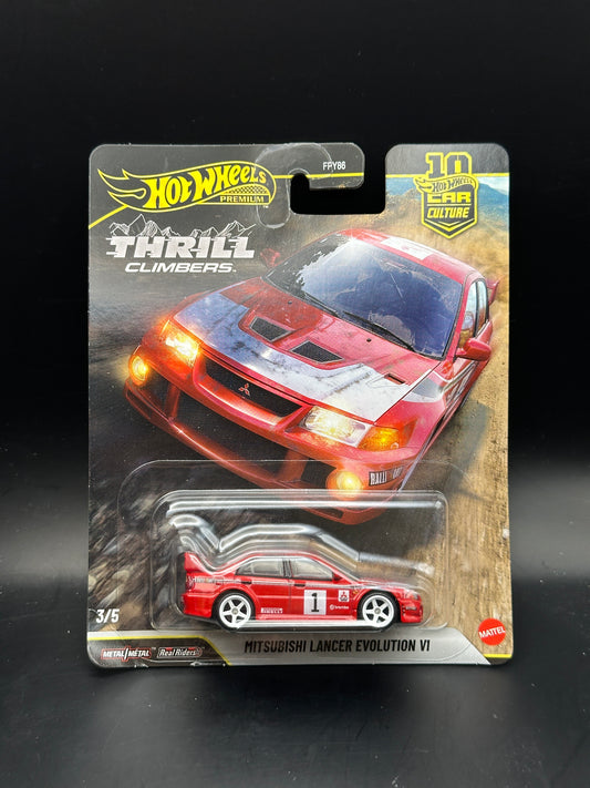 IMPORT - HOT WHEELS - MITSUBISHI LANCER EVOLUTION VI (2026) - CAR CULTURE - THRILL CLIMBERS 3/5