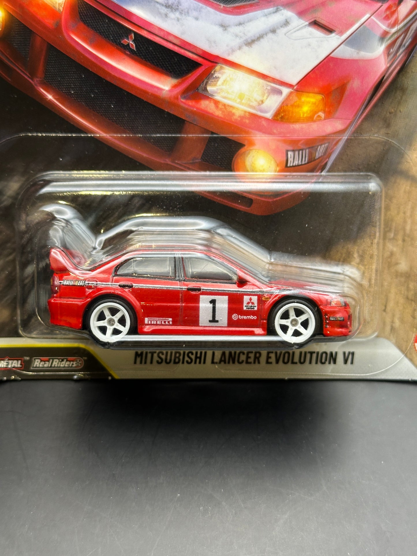 IMPORT - HOT WHEELS - MITSUBISHI LANCER EVOLUTION VI (2026) - CAR CULTURE - THRILL CLIMBERS 3/5