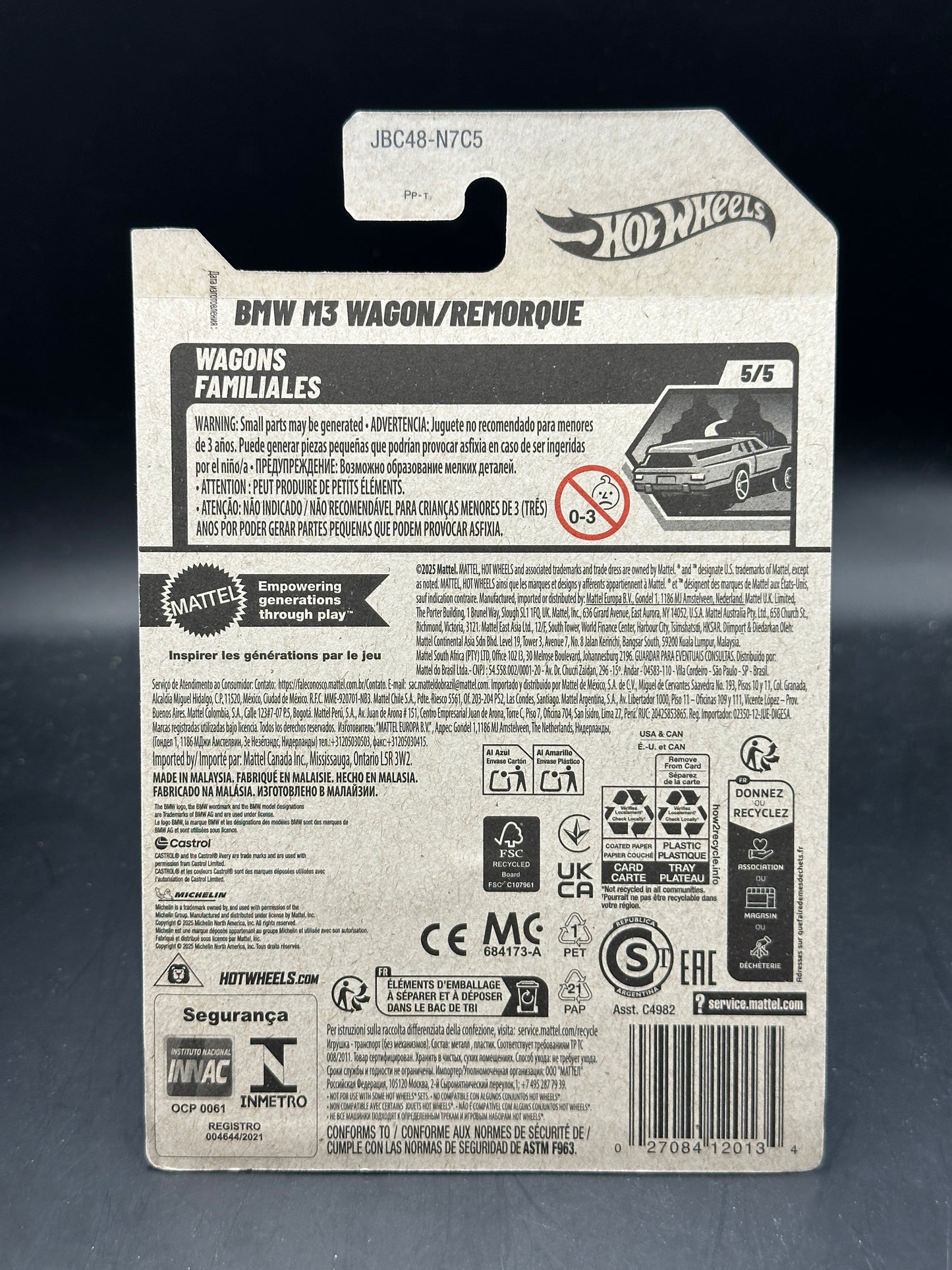 HOT WHEELS - BMW M3 WAGON (2025) - HW WAGONS 5/5 - SUPER TREASURE HUNT