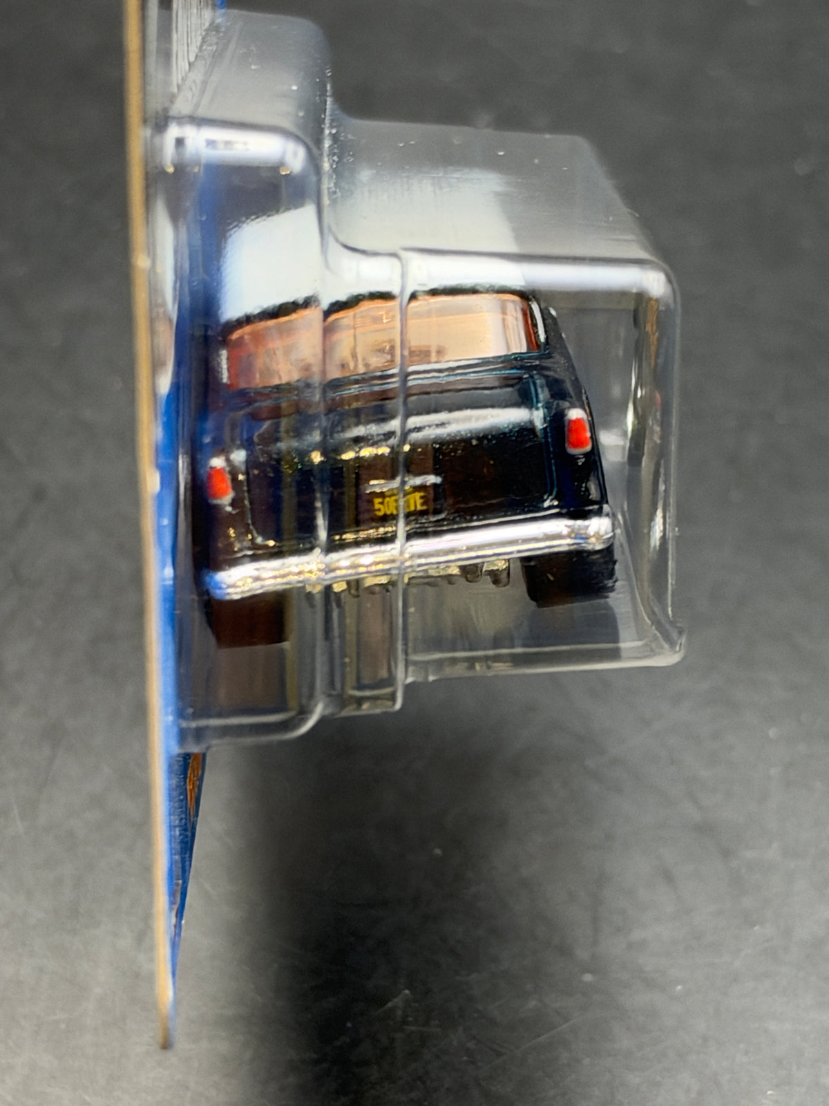 DAMAGED - HOT WHEELS - 55 CHEVY BEL AIR GASSER (2018) - HW 50th ANNIVERSARY FAVORITES 8/10 - CHASE