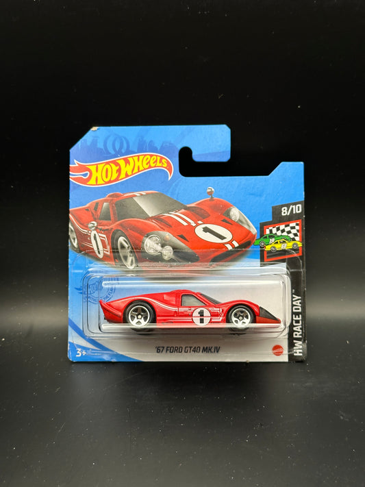 HOT WHEELS - 67 FORD GT40 MK.IV (2021) - HW RACE DAY 8/10