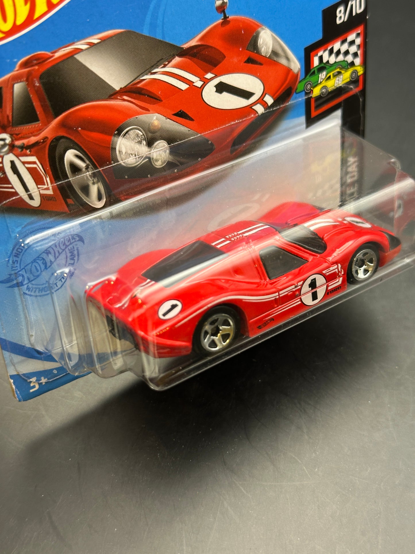 HOT WHEELS - 67 FORD GT40 MK.IV (2021) - HW RACE DAY 8/10