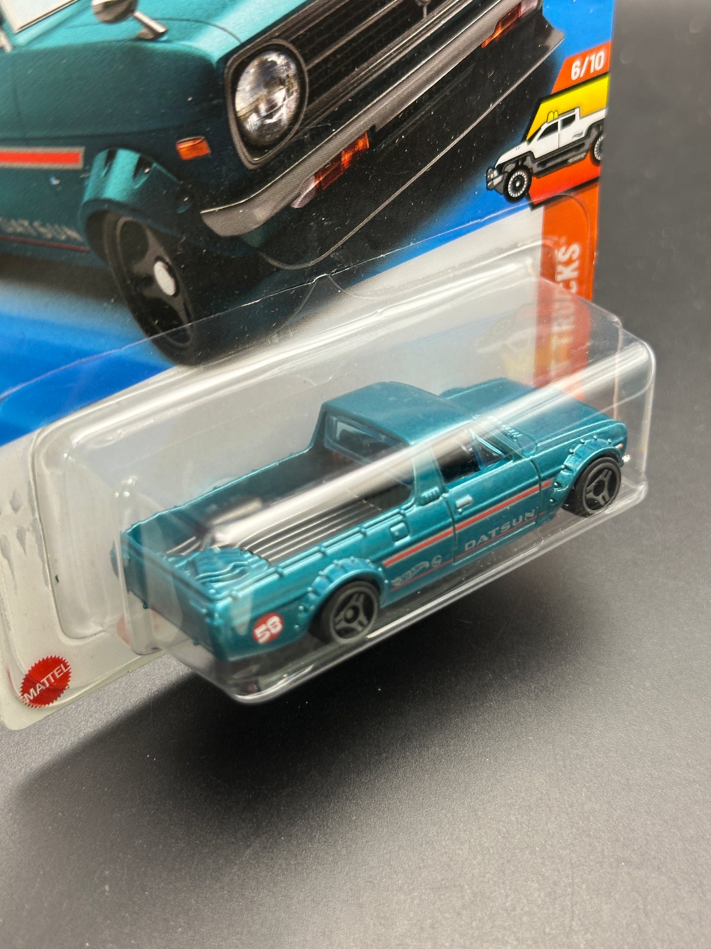 HOT WHEELS - 1975 DATSUN SUNNY TRUCK B120 (2025) - HW HOT TRUCKS 6/10