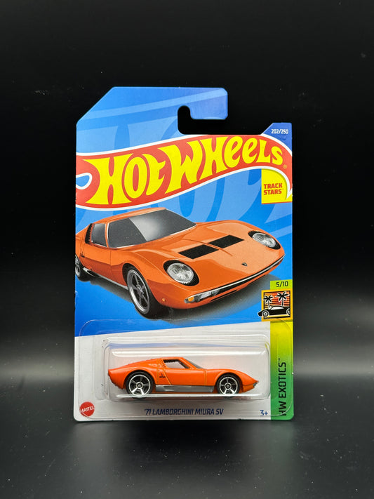 HOT WHEELS - 71 LAMBORGHINI MIURA SV (2022) - HW EXOTICS 5/10