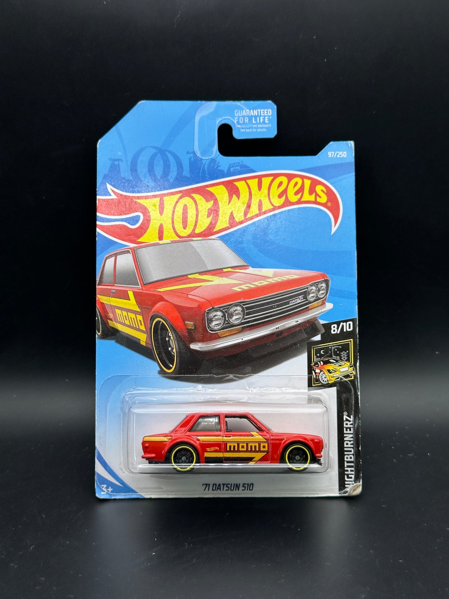 HOT WHEELS - 71 DATSUN 510 (2019) - HW NIGHTBURNERZ 8/10