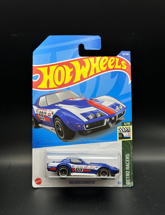 HOT WHEELS - 69 COPO CORVETTE (2022) - HW RETRO RACERS 6/10