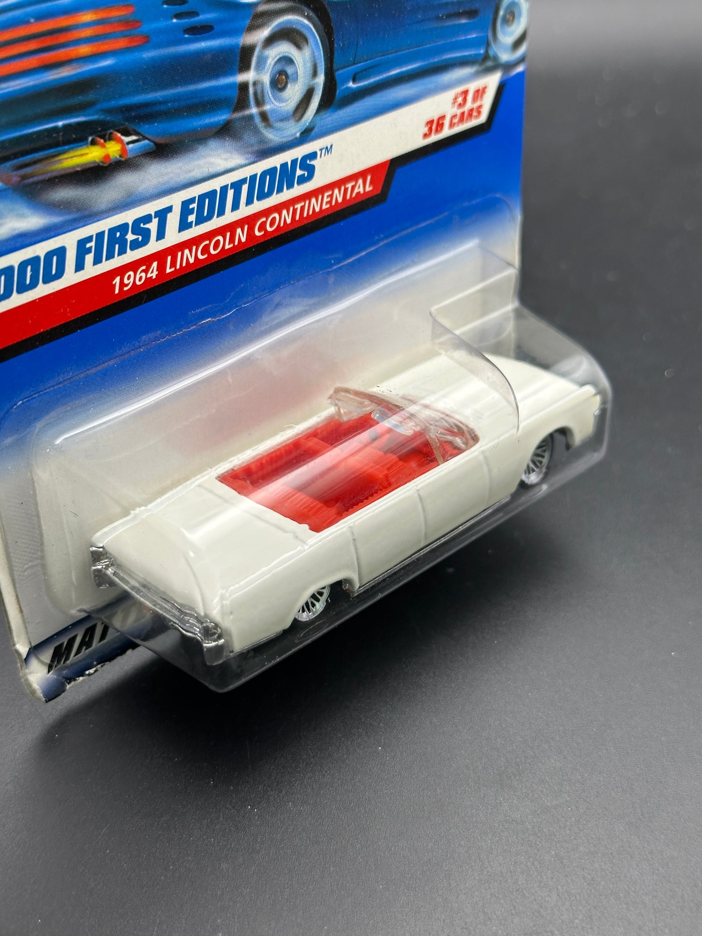HOT WHEELS - 1964 LINCOLN CONTINENTAL CONVERTIBLE (2000) - HW 2000 FIRST EDITIONS 3/36