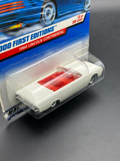 HOT WHEELS - 1964 LINCOLN CONTINENTAL CONVERTIBLE (2000) - HW 2000 FIRST EDITIONS 3/36
