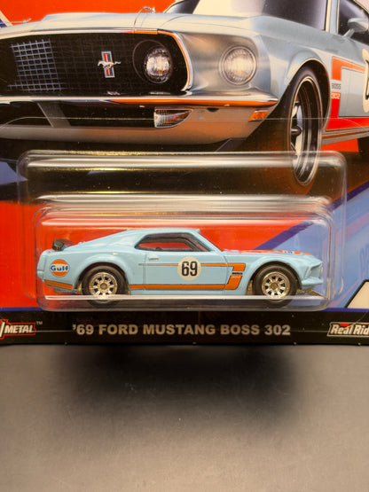 HOT WHEELS - 69 FORD MUSTANG BOSS 302 (2019) - CAR CULTURE - GULF 2/5