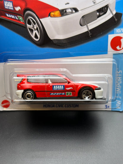 HOT WHEELS - HONDA CIVIC CUSTOM (2022) - HW J IMPORTS 10/10