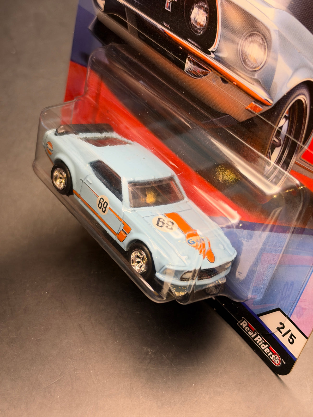 HOT WHEELS - 69 FORD MUSTANG BOSS 302 (2019) - CAR CULTURE - GULF 2/5