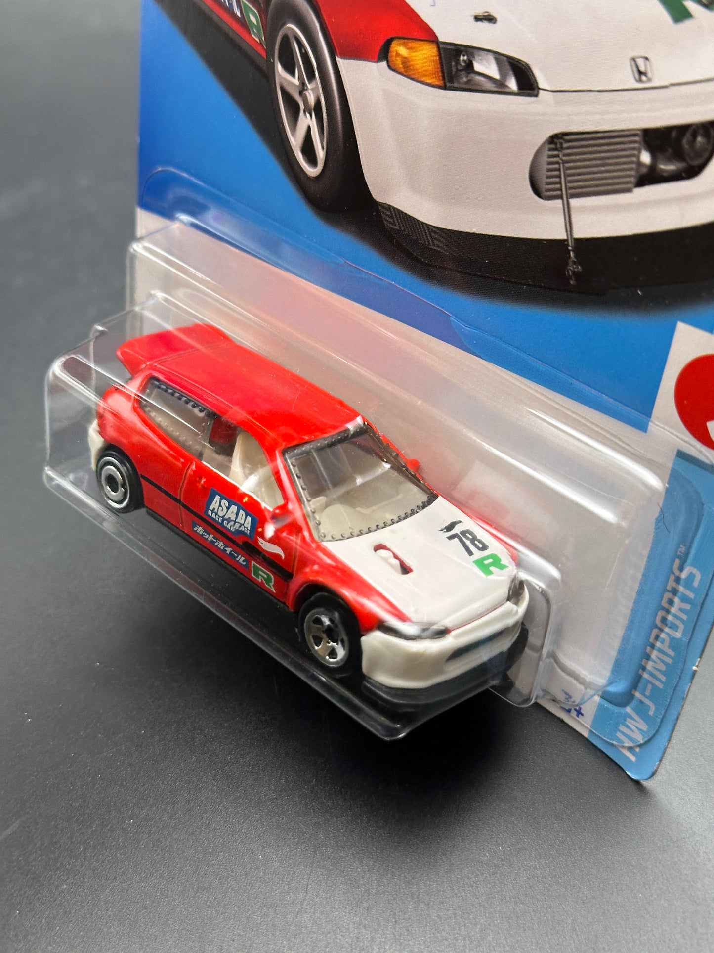 HOT WHEELS - HONDA CIVIC CUSTOM (2022) - HW J IMPORTS 10/10