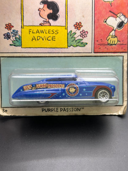 HOT WHEELS - PURPLE PASSION (2017) - PEANUTS SERIES 3/6