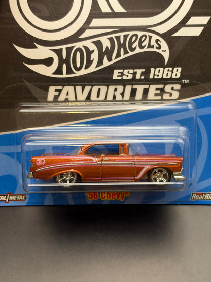 HOT WHEELS - 56 CHEVY (2018) - HW 50th ANNIVERSARY FAVORITES 1/10