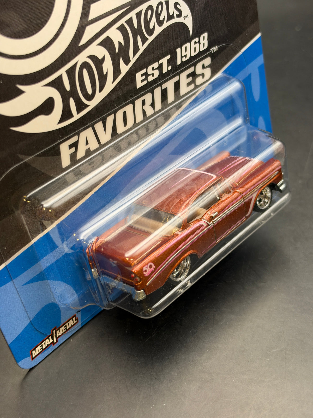 HOT WHEELS - 56 CHEVY (2018) - HW 50th ANNIVERSARY FAVORITES 1/10