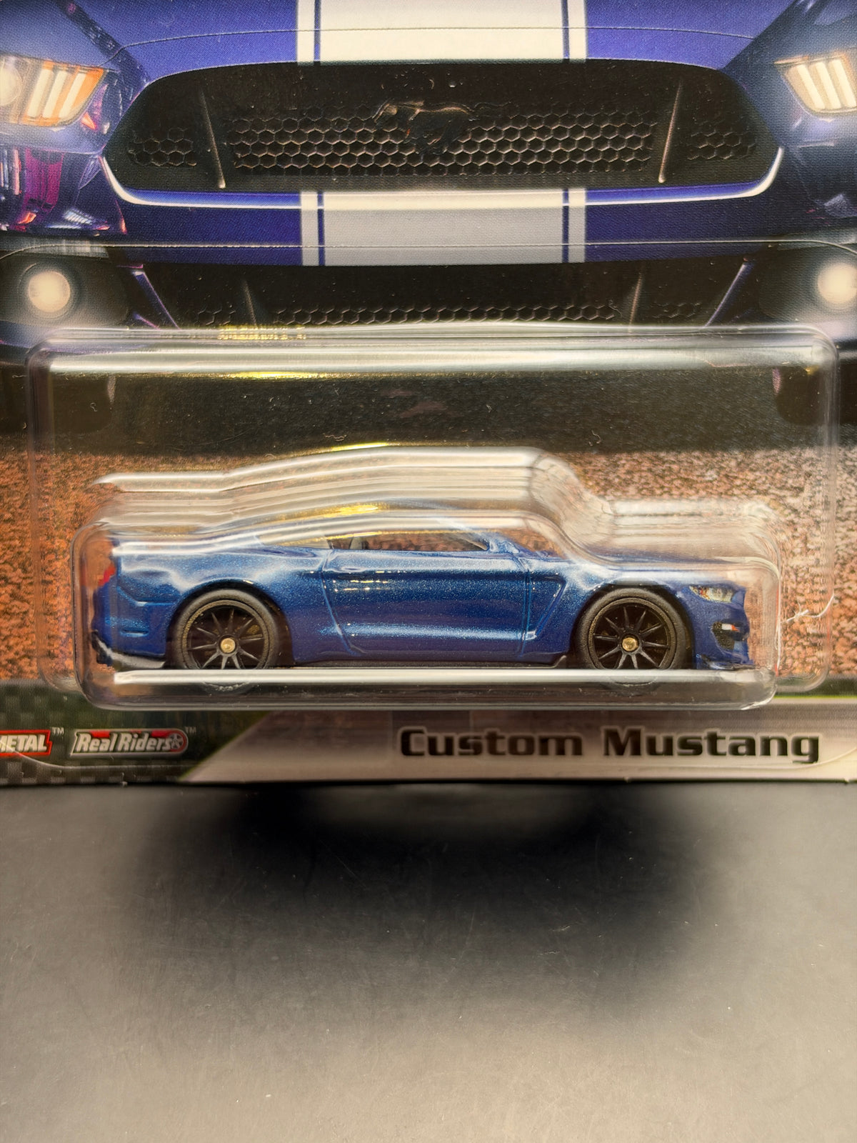 DAMAGED - HOT WHEELS - CUSTOM MUSTANG (2021) - FURIOUS FLEET - FAST AND FURIOUS 2/5