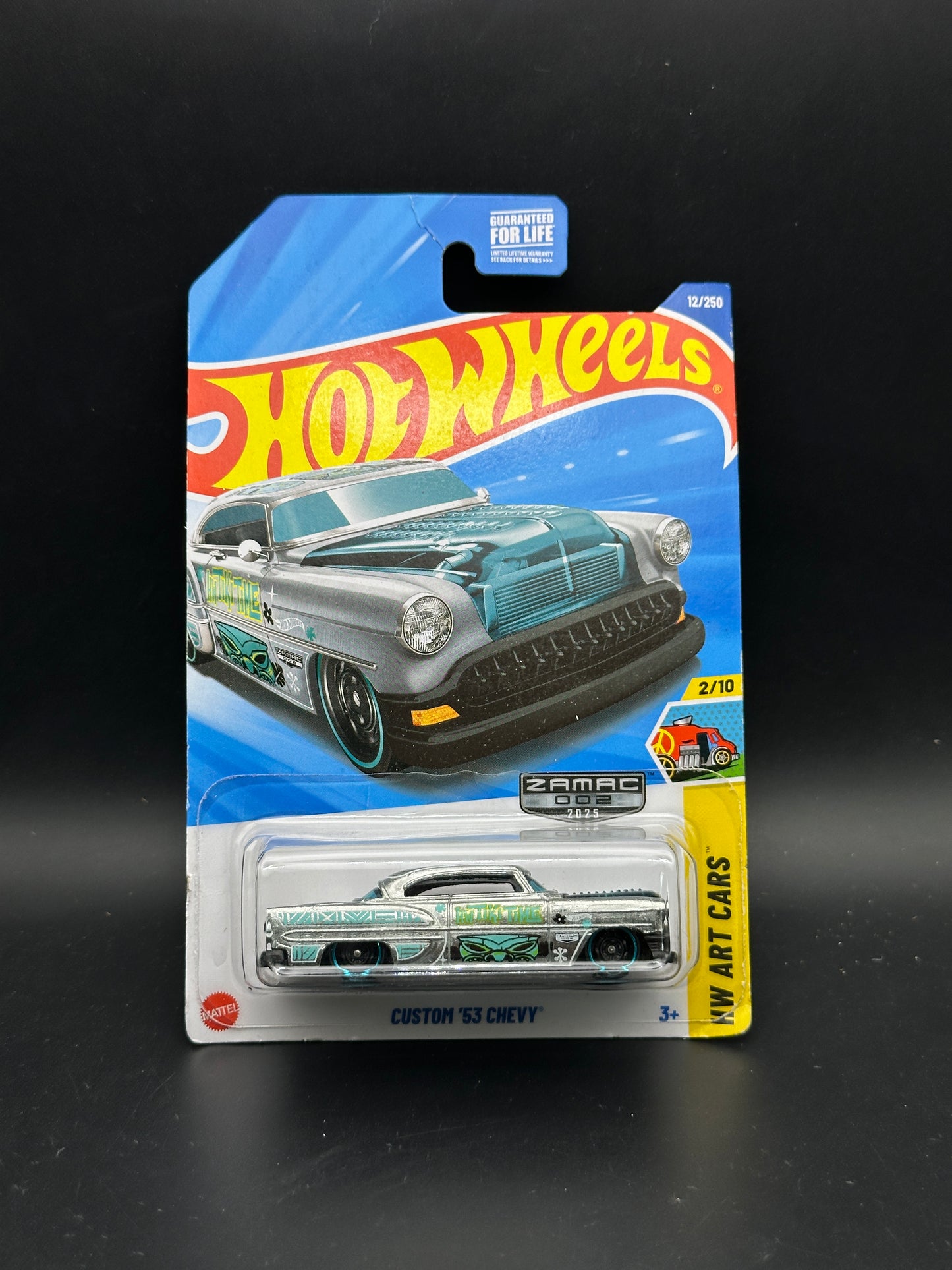 HOT WHEELS - CUSTOM 53 CHEVY - ZAMAC (2025) - HW ART CARS 2/10