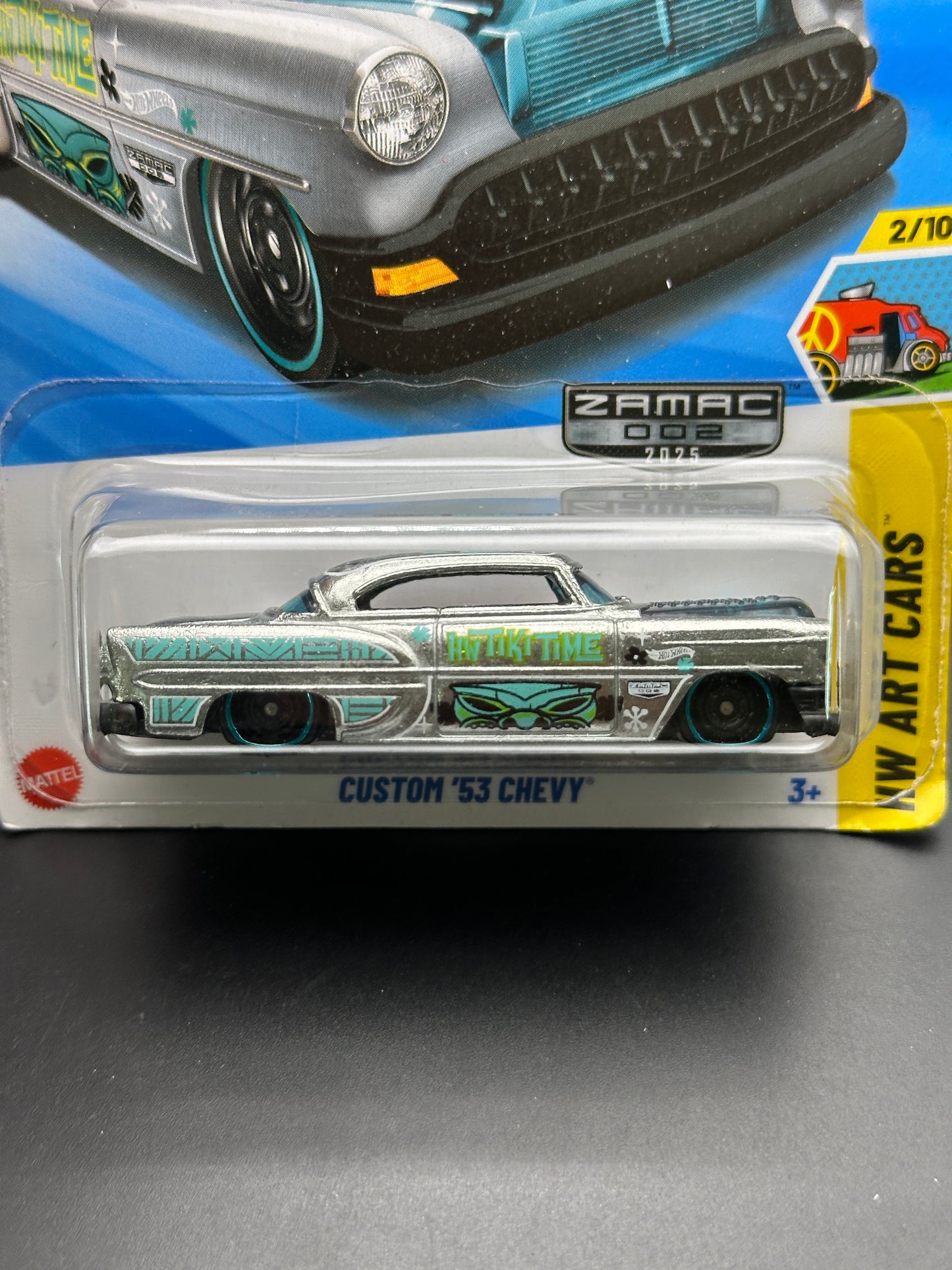 HOT WHEELS - CUSTOM 53 CHEVY - ZAMAC (2025) - HW ART CARS 2/10