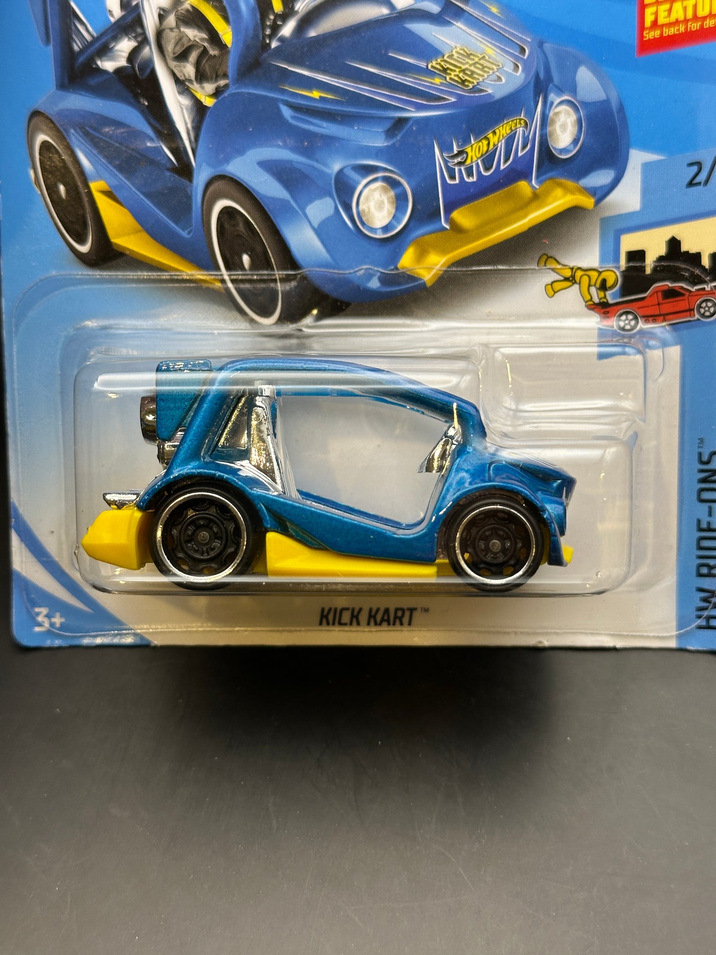 HOT WHEELS - KICK KART (2019) - HW RIDE KNS 2/5
