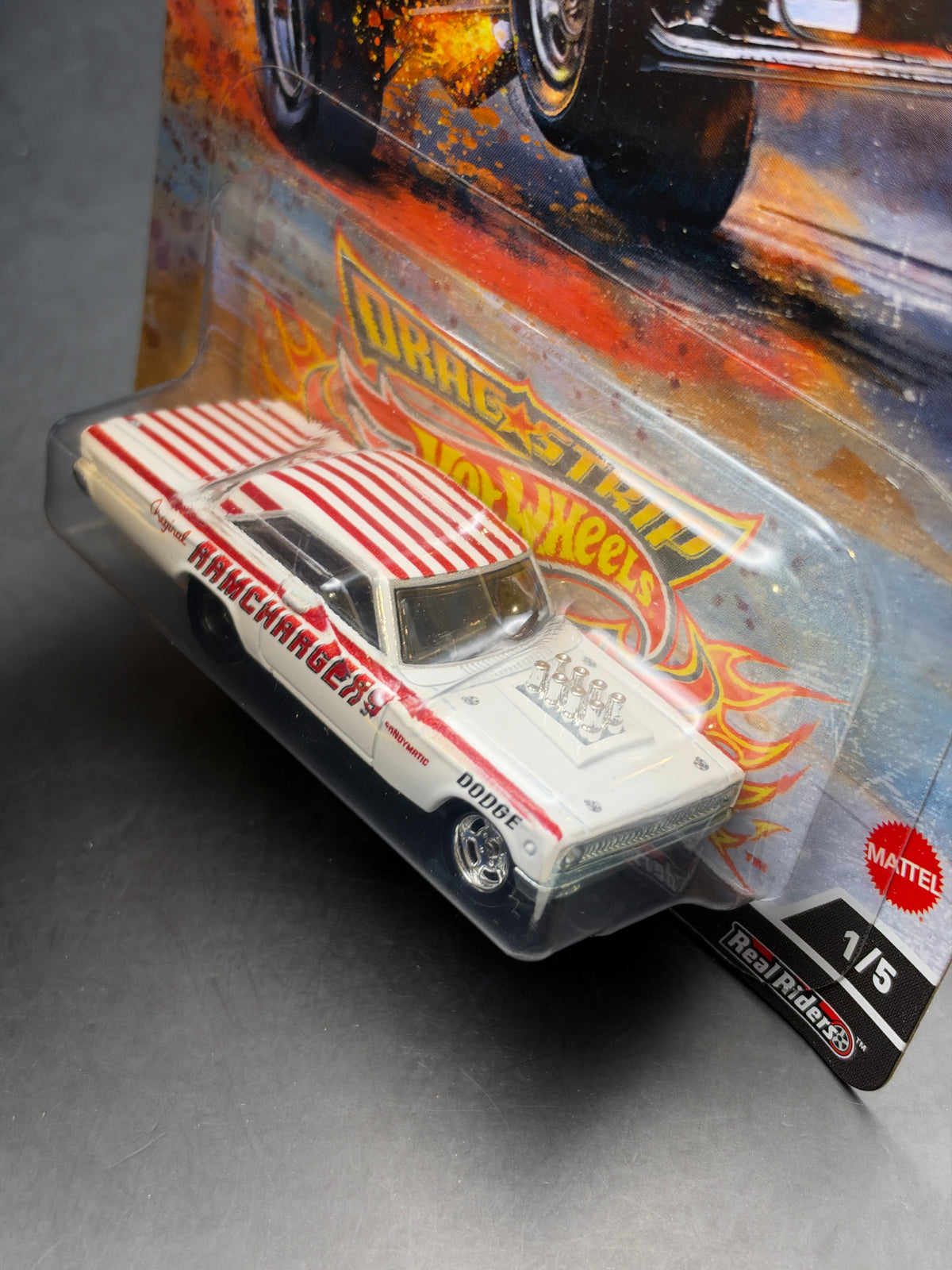 HOT WHEELS - 65 DODGE CORONET (2022) - CAR CULTURE: DRAGSTRIP DEMONS 1/5