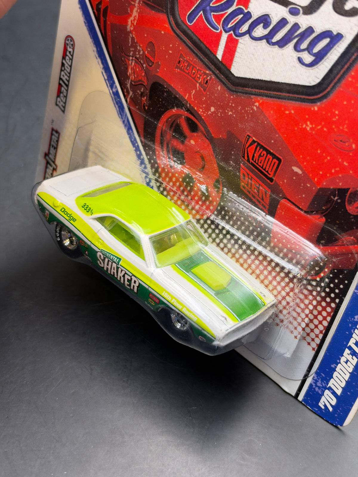 HOT WHEELS - 70 DODGE CHALLENGER “CONTINENTAL SHAKER” (2011) - VINTAGE RACING 6/30