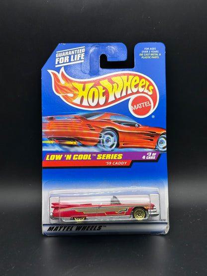 HOT WHEELS - 59 CADDY (1998) - HW LOW N COOL 3/4