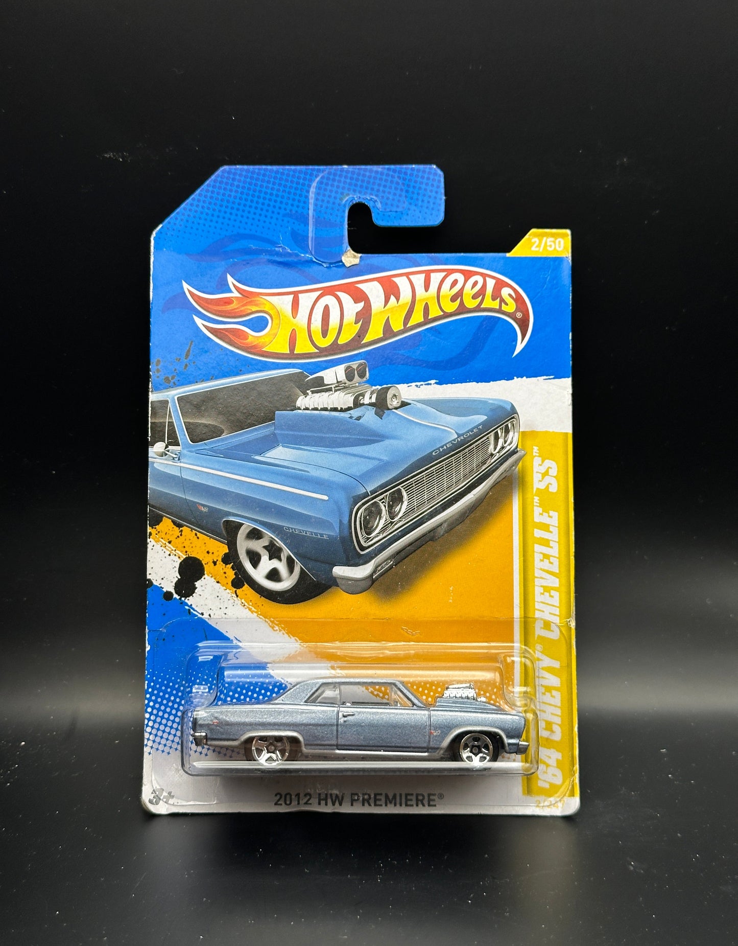 HOT WHEELS - 64 CHEVY CHEVELLE SS (2012) - HW PREMIERE