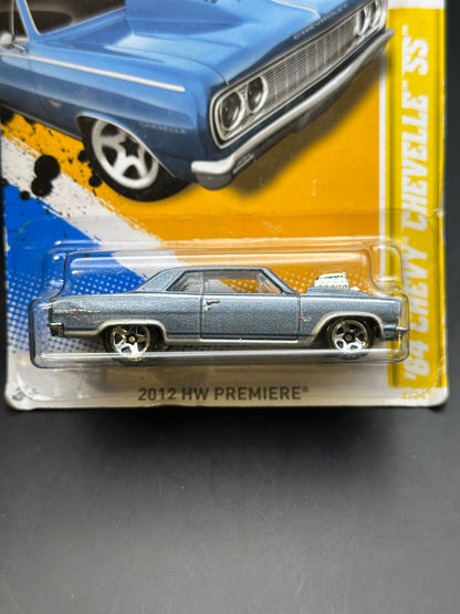 HOT WHEELS - 64 CHEVY CHEVELLE SS (2012) - HW PREMIERE
