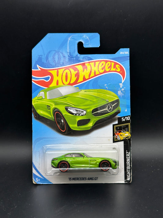 HOT WHEELS - 15 MERCEDES AMG GT (2018) - HW NIGHTBURNERZ 5/10