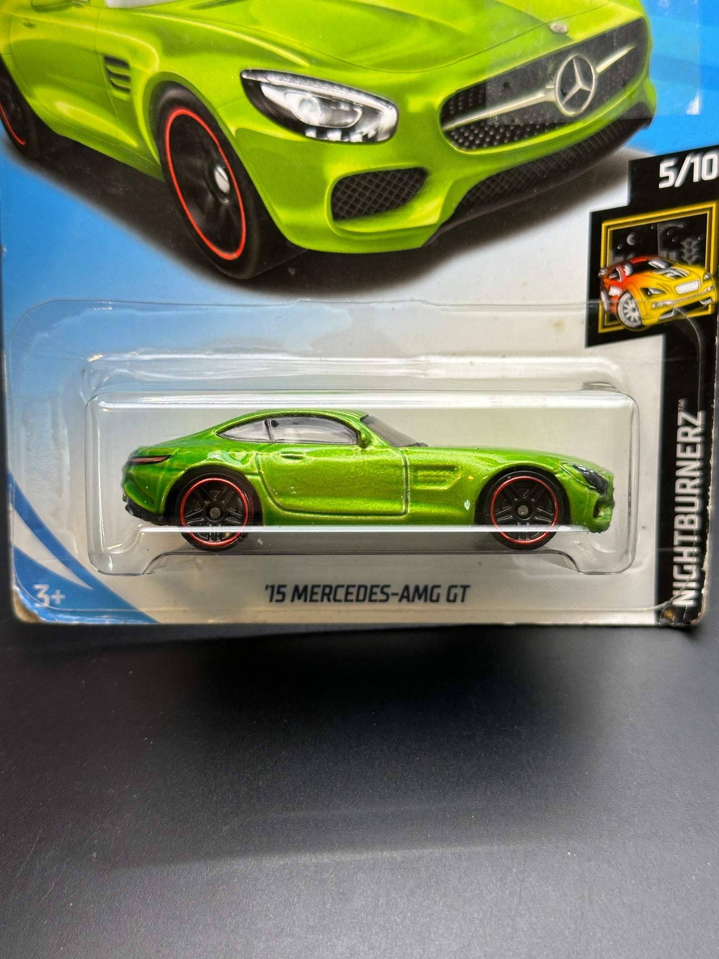 HOT WHEELS - 15 MERCEDES AMG GT (2018) - HW NIGHTBURNERZ 5/10