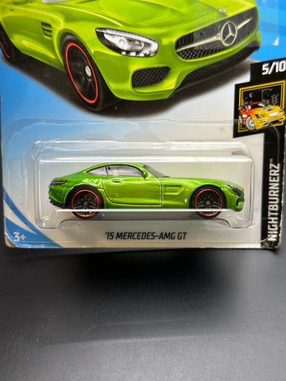 HOT WHEELS - 15 MERCEDES AMG GT (2018) - HW NIGHTBURNERZ 5/10