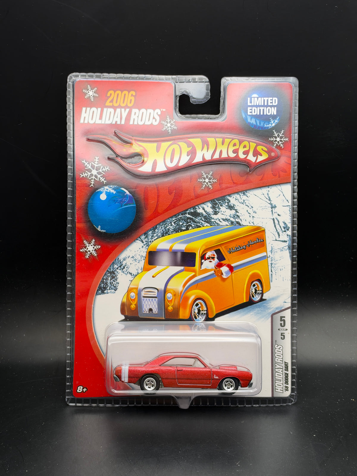 HOT WHEELS - 68 DODGE DART (2006) - LIMITED EDITION - HOLIDAY RODS 5/5
