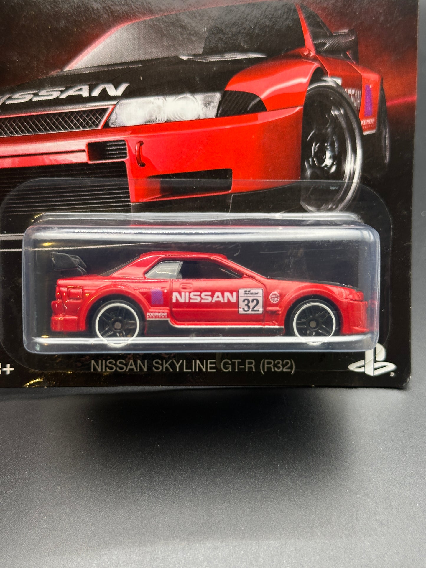 HOT WHEELS - NISSAN SKYLINE GT-R R32 (2016) - GRAN TURISMO SERIES 1/8