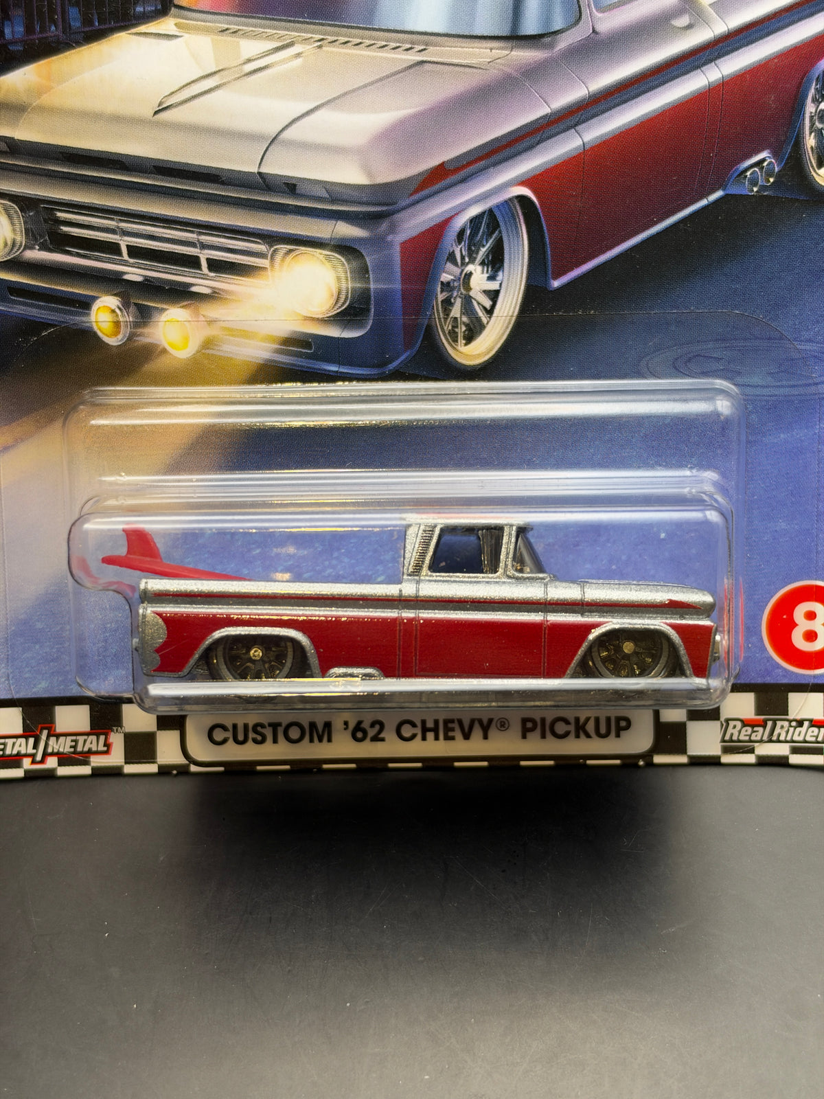 HOT WHEELS - CUSTOM 62 CHEVY PICKUP (2020) - HW BOULEVARD #8