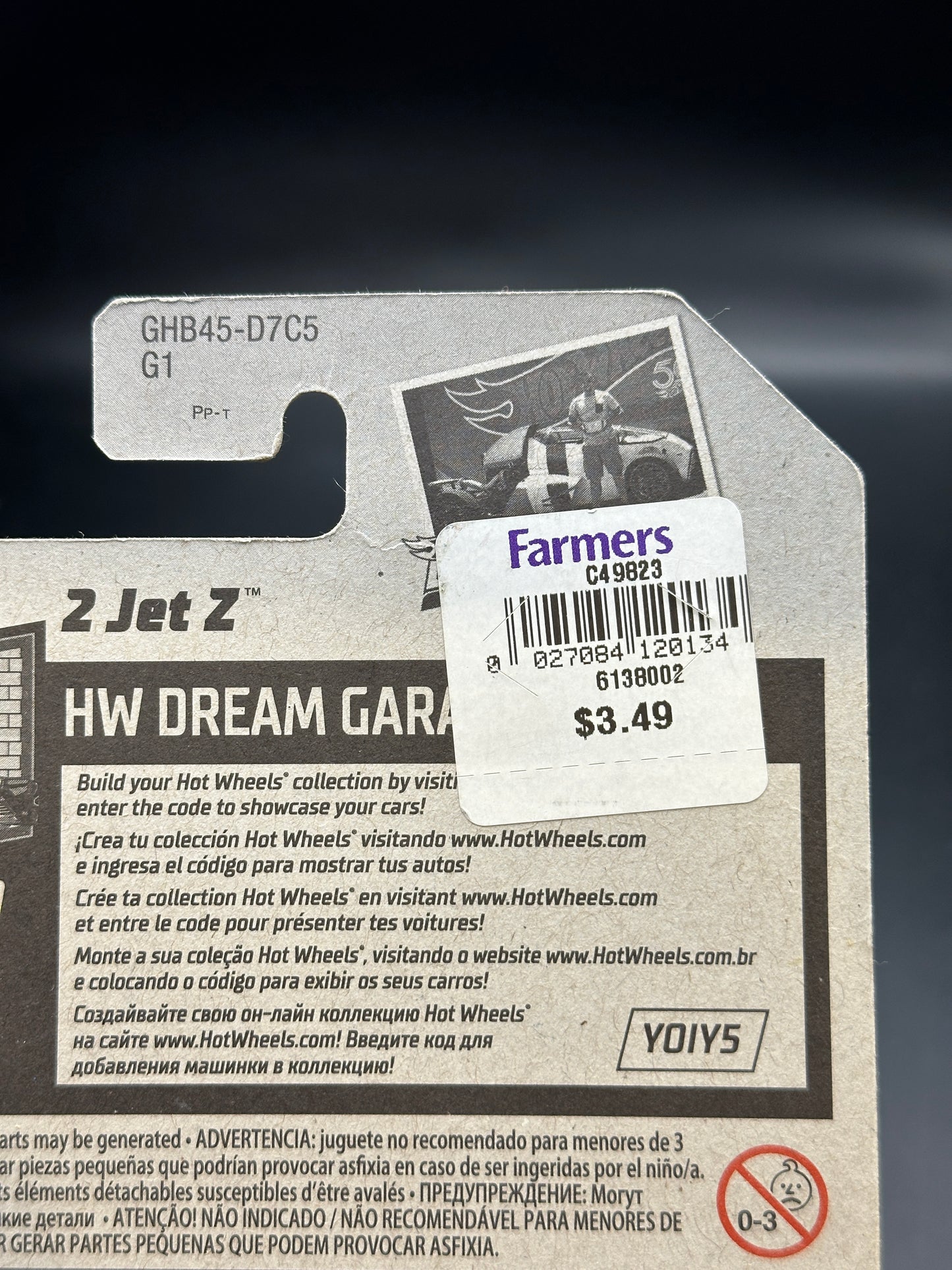 HOT WHEELS - 2 JET Z (2020) - HW DREAM GARAGE 1/10