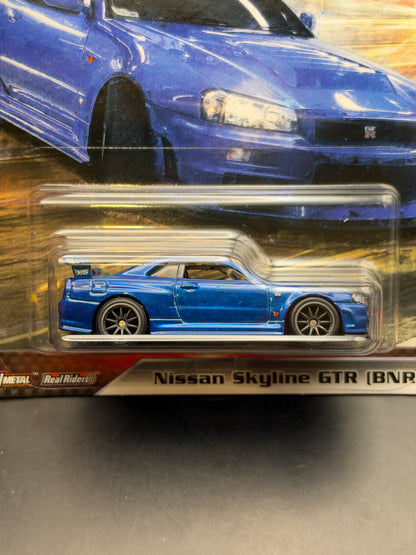 HOT WHEELS - NISSAN SKYLINE GTR (BNR34) (2021) - FAST SUPERSTARS - FAST AND FURIOUS 1/5