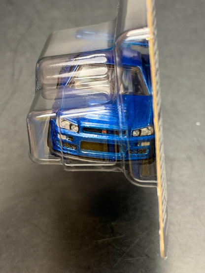 HOT WHEELS - NISSAN SKYLINE GTR (BNR34) (2021) - FAST SUPERSTARS - FAST AND FURIOUS 1/5