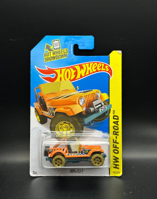HOT WHEELS - JEEP CJ-7 - TREASURE HUNT (2015) - HW OFF-ROAD
